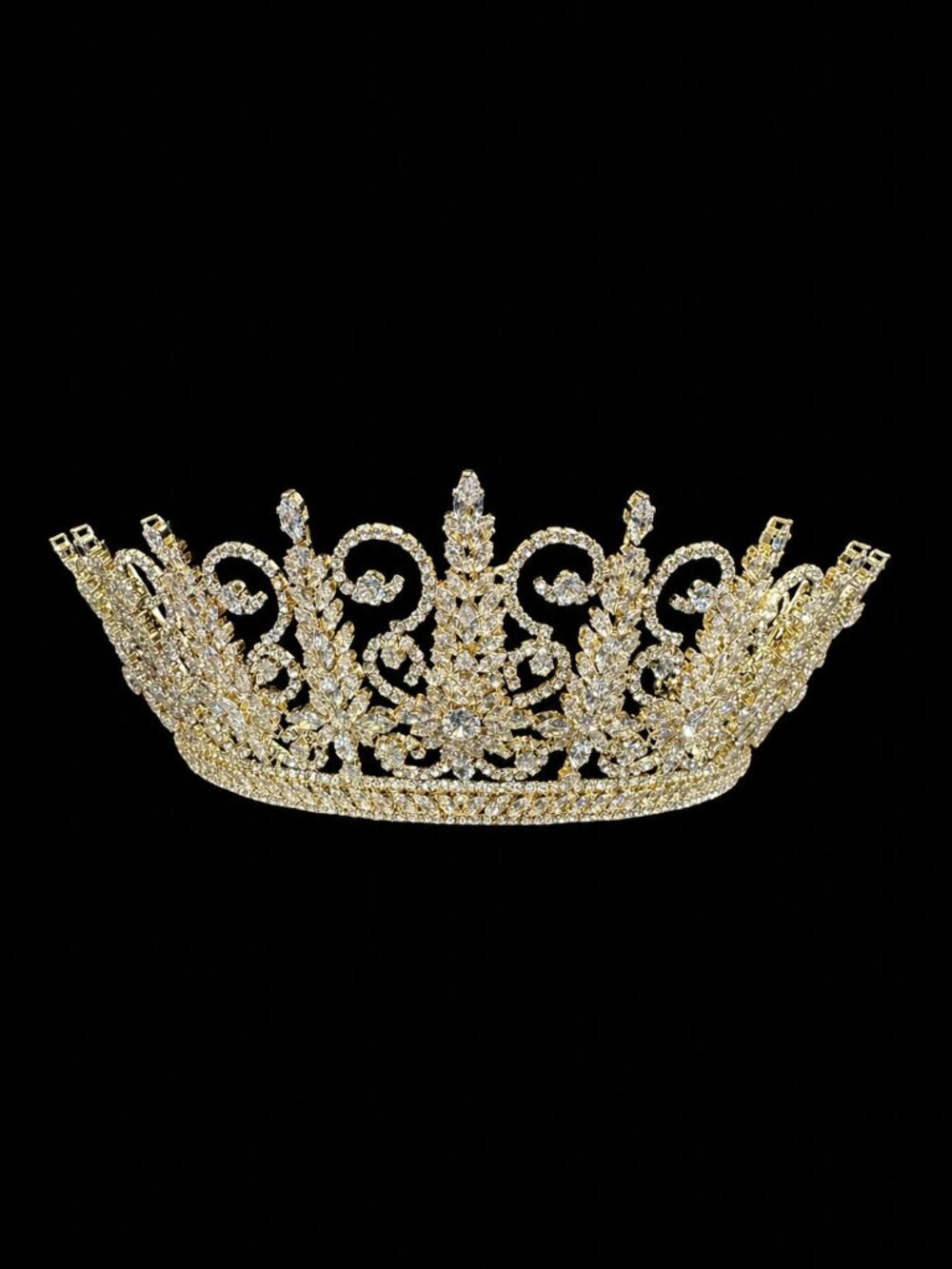 MC499 Quinceañera Gold Crown